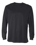 Badger 4104 Unisex B-Core Long Sleeve T-Shirt - Black - front