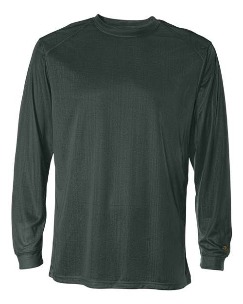 Badger 4104 Unisex B-Core Long Sleeve T-Shirt - Forest - front
