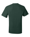 Hanes 5190 Men's Beefy-T Pocket T-Shirt - Deep Forest - back
