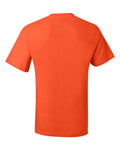 Hanes 5190 Men's Beefy-T Pocket T-Shirt - Orange - back