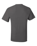 Hanes 5190 Men's Beefy-T Pocket T-Shirt - Smoke Grey - back
