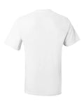 Hanes 5190 Men's Beefy-T Pocket T-Shirt - White - back