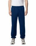 Gildan G182 Heavy Blend Sweatpants - Navy - model front