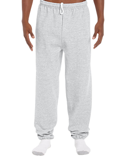 Gildan G182 Heavy Blend Sweatpants - Ash - model front