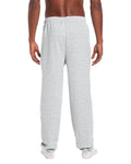 Gildan G182 Heavy Blend Sweatpants - Ash - model back