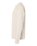 Hanes 5186 Beefy-T Long Sleeve T-Shirt - Natural - side