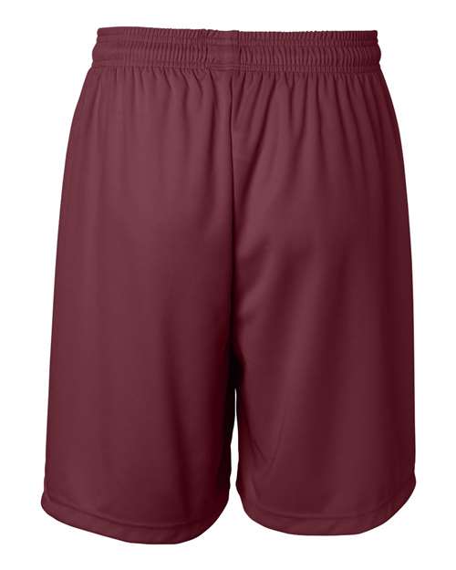 Badger 4107 Men's B-Core 7" Shorts - Cardinal - back