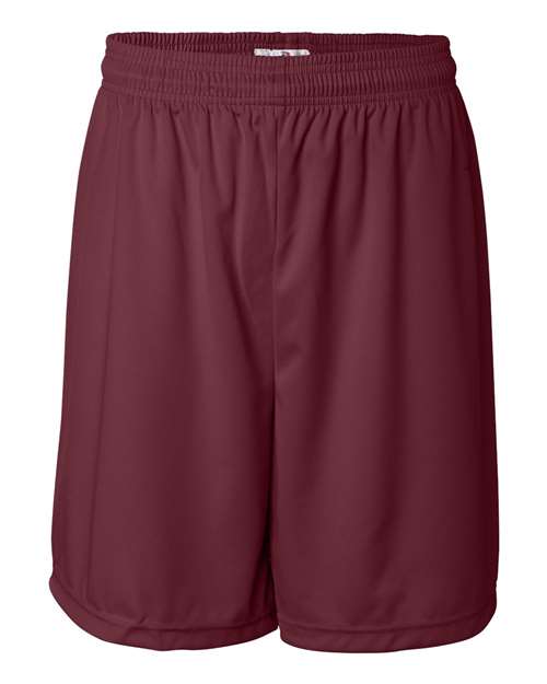 Badger 4107 Men's B-Core 7" Shorts - Cardinal - front
