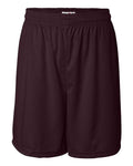 Badger 4107 Men's B-Core 7" Shorts - Maroon - front