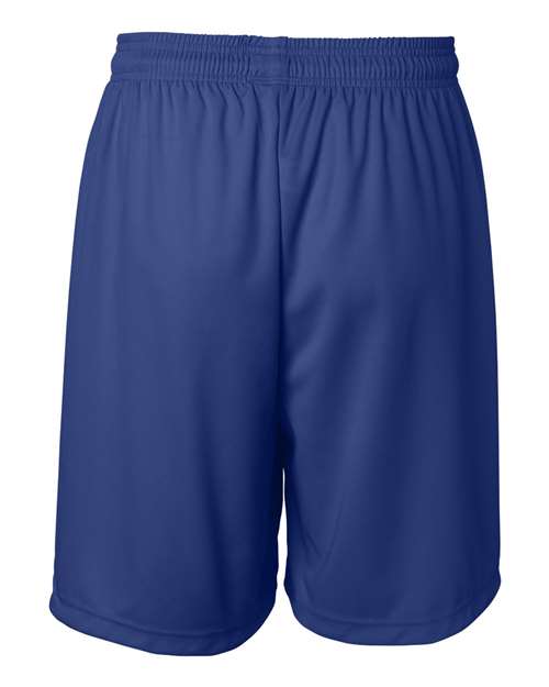 Badger 4107 Men's B-Core 7" Shorts - Royal - back