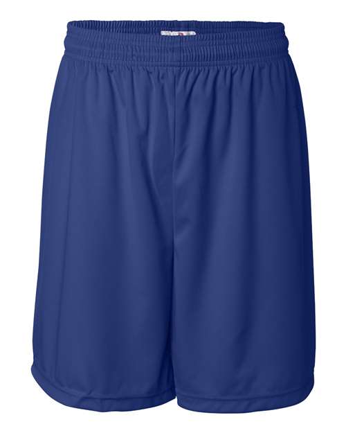 Badger 4107 Men's B-Core 7" Shorts - Royal - front