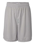 Badger 4107 Men's B-Core 7" Shorts - Silver - front