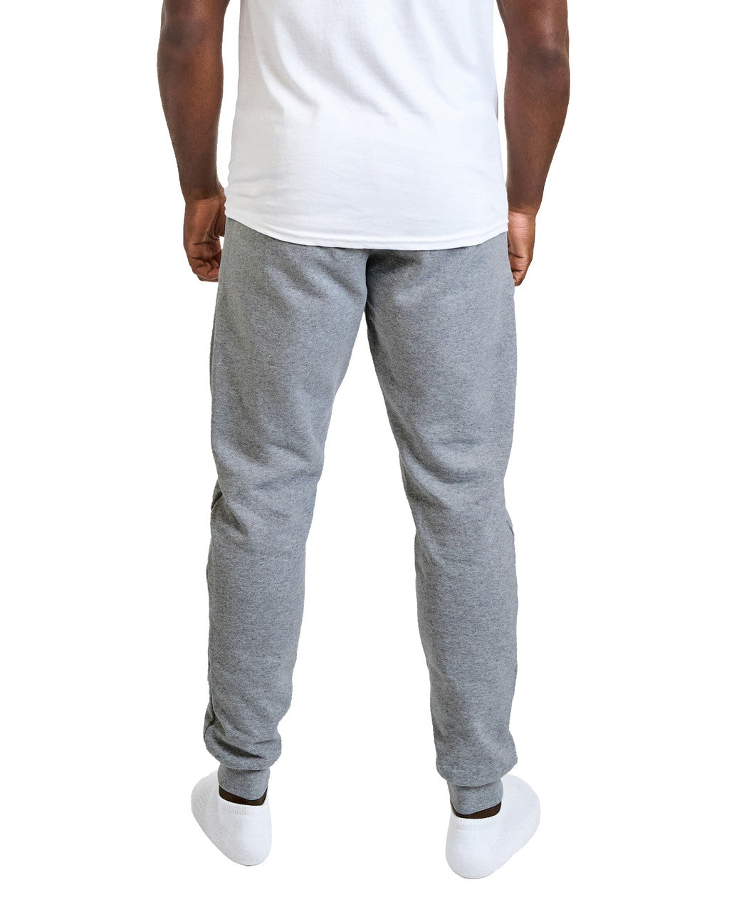 Gildan G1825 Heavy Blend Joggers - Sport Grey - model back