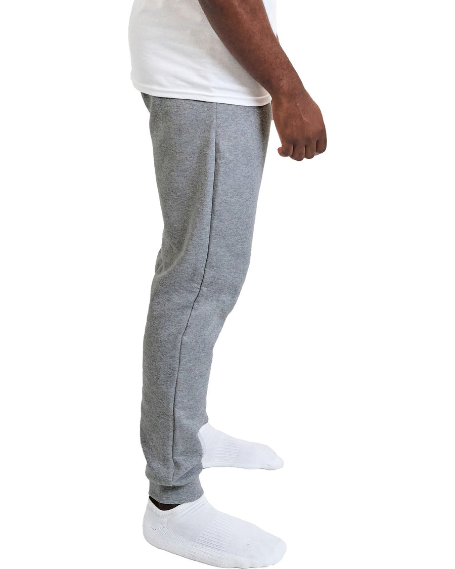 Gildan G1825 Heavy Blend Joggers - Sport Grey - model side