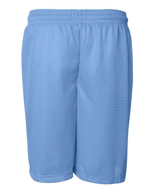 Badger 7207 Men's Pro Mesh 7" Shorts - Columbia Blue  - back