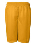 Badger 7207 Men's Pro Mesh 7" Shorts - Gold - back