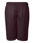 Badger 7207 Men's Pro Mesh 7" Shorts - Maroon - back