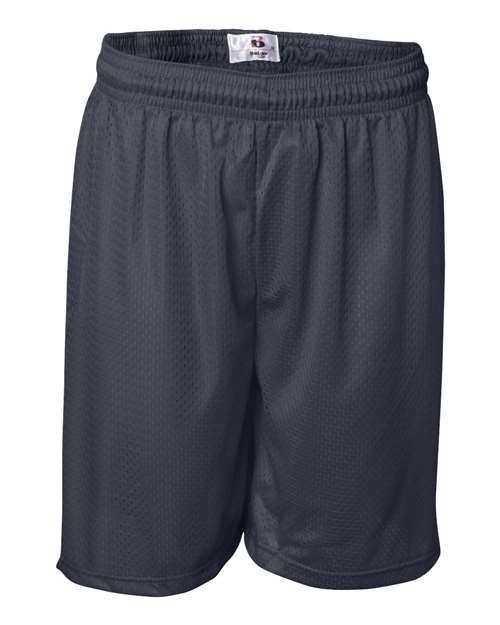 Badger 7207 Men's Pro Mesh 7" Shorts - Navy - front
