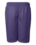 Badger 7207 Men's Pro Mesh 7" Shorts - Purple - back