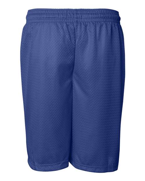 Badger 7207 Men's Pro Mesh 7" Shorts - Royal - back