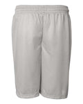 Badger 7207 Men's Pro Mesh 7" Shorts - Silver - back