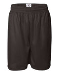 Badger 7209 Men's Pro Mesh 9" Shorts - Brown - front