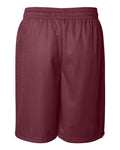 Badger 7209 Men's Pro Mesh 9" Shorts - Cardinal - back
