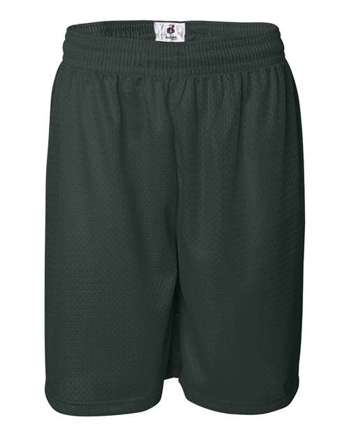Badger 7209 Men's Pro Mesh 9" Shorts - Forest - front