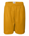 Badger 7209 Men's Pro Mesh 9" Shorts - Gold - front