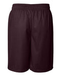 Badger 7209 Men's Pro Mesh 9" Shorts - Maroon - back
