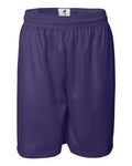 Badger 7209 Men's Pro Mesh 9" Shorts - Purple - front