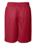 Badger 7209 Men's Pro Mesh 9" Shorts - Red - back