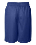 Badger 7209 Men's Pro Mesh 9" Shorts - Royal - back