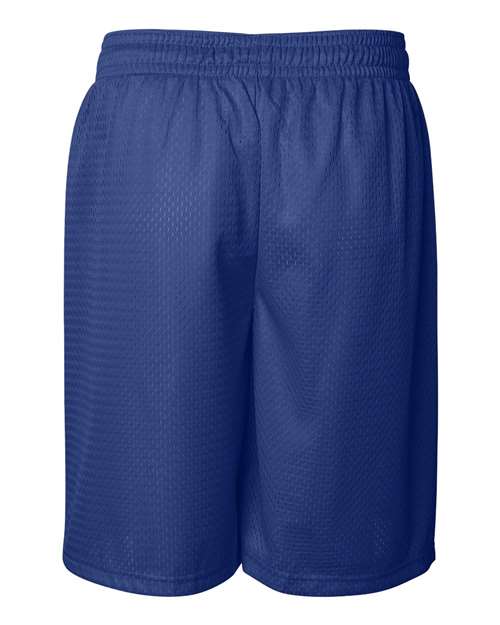 Badger 7209 Men's Pro Mesh 9" Shorts - Royal - back