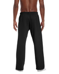 Gildan 18400 Unisex Heavy Blend Open-Bottom Sweatpants - Black - model back