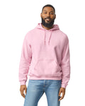 Gildan G185 Heavy Blend Hooded Sweatshirt - Light Pink - model front