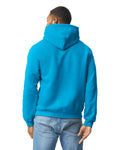 Gildan G185 Heavy Blend Hooded Sweatshirt - Sapphire - model back