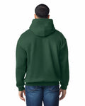 Gildan G185 Heavy Blend Hooded Sweatshirt - Forest - model back