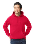 Gildan G185 Heavy Blend Hooded Sweatshirt - Red - model front