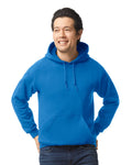 Gildan G185 Heavy Blend Hooded Sweatshirt - Royal - model front