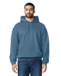 Gildan G185 Heavy Blend Hooded Sweatshirt - Indigo Blue - model front