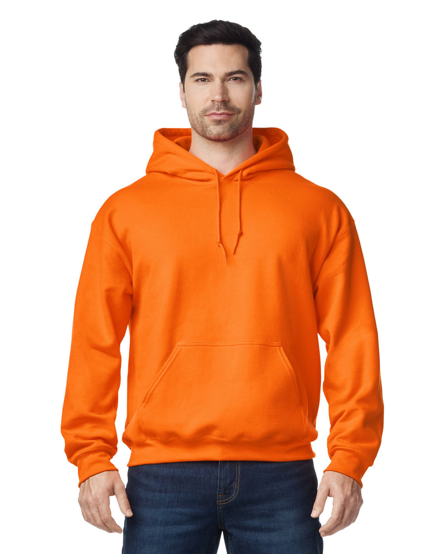 Gildan G185 Heavy Blend Hooded Sweatshirt - Orange - model front