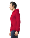 Gildan G185 Heavy Blend Hooded Sweatshirt - Cherry Red - model side