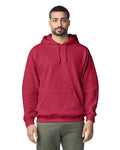 Gildan G185 Heavy Blend Hooded Sweatshirt - Antique Cherry Red - model front