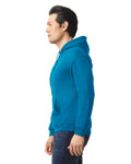 Gildan G185 Heavy Blend Hooded Sweatshirt - Antique Sapphire - model side