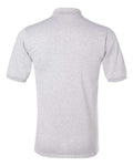Jerzees 437MSR Men's SpotShield 50/50 Polo - Ash - back