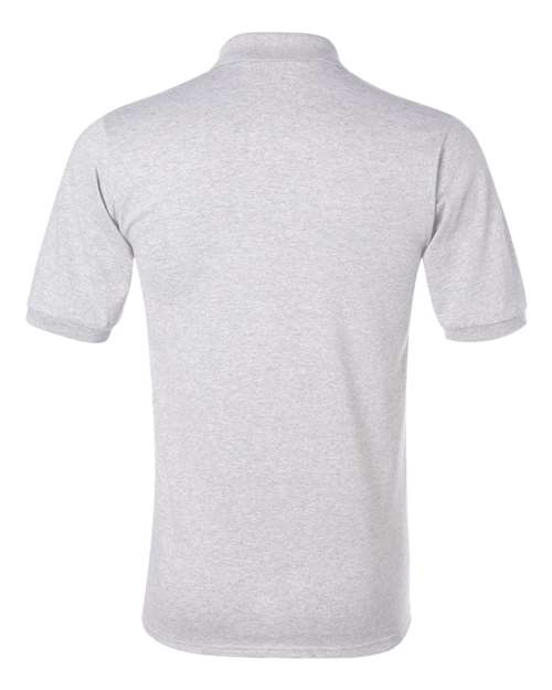 Jerzees 437MSR Men's SpotShield 50/50 Polo - Ash - back