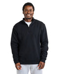 Gildan 18810 Unisex Heavy Blend Quarter-Zip Sweatshirt - Black - model front