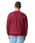 Gildan 19000 Unisex Hammer Maxweight Crewneck Sweatshirt - Garnet - model back