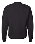 Hanes P160 EcoSmart Crewneck Sweatshirt - Black - back